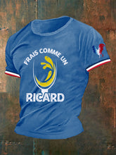 T-shirt Frais Comme un  Pastis Apéritif Homme